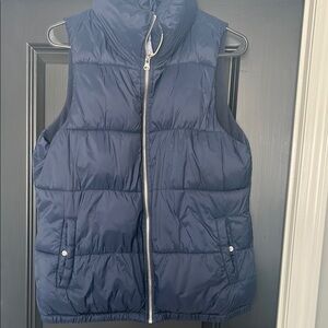 Navy Blue Puffer Vest